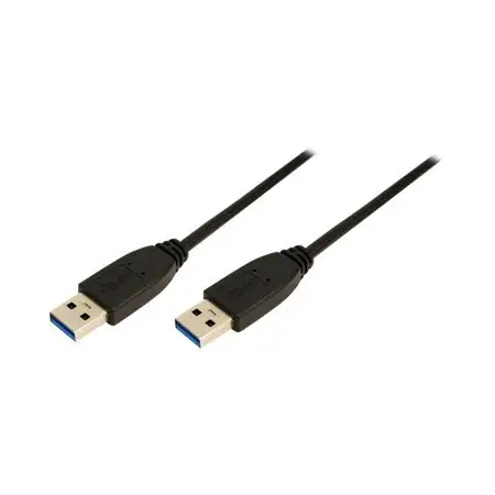 LOGILINK CU0039 LOGILINK - Kabel USB 3.0 Typ-A męski do Typ-A męski dł. 2m, czarny